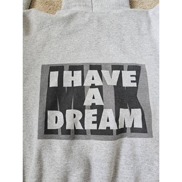 I Have a Dream MLK Day Martin Luther King Day Unisex Hooded Sweatshirt medium - Picture 4 of 9
